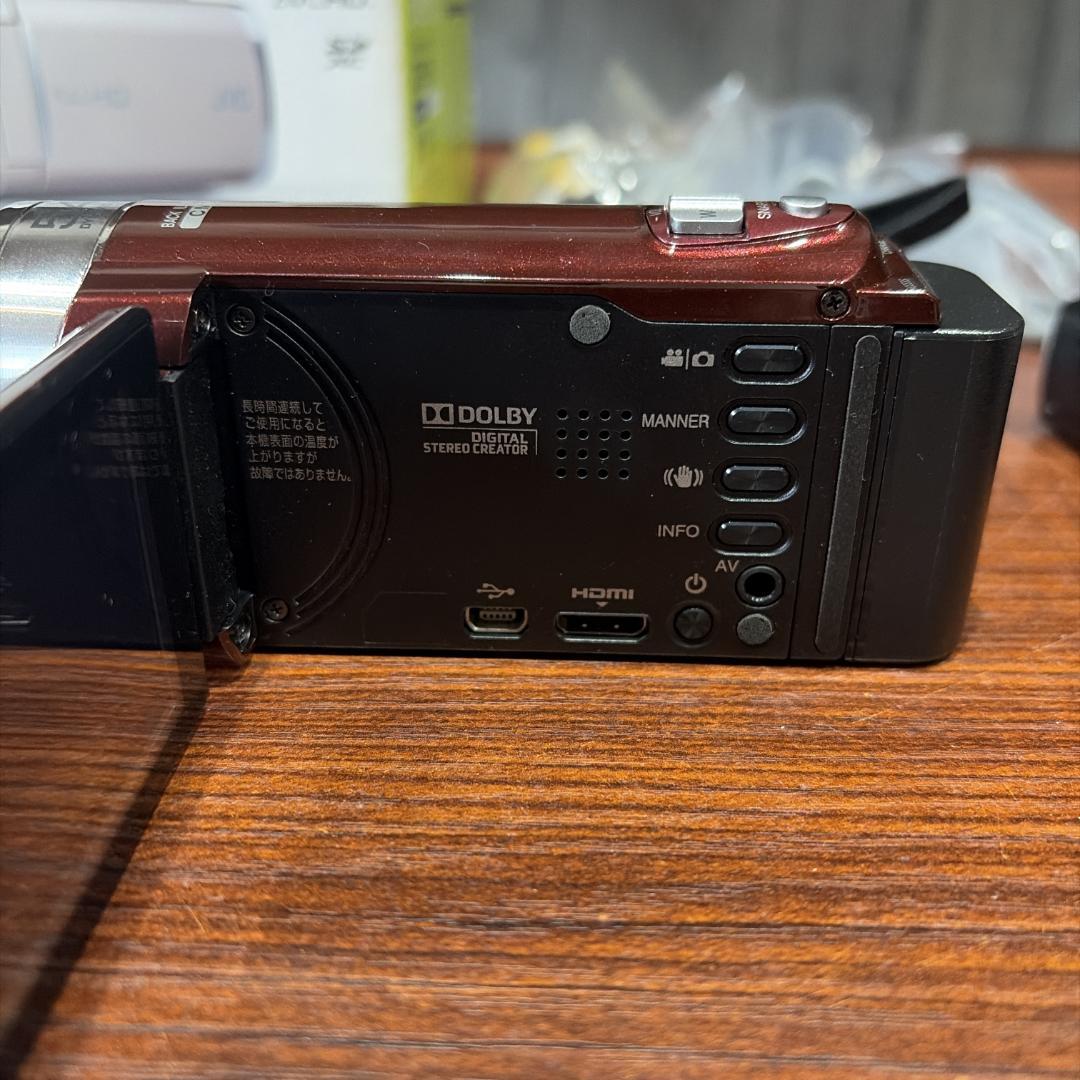 動作確認済み JVCケンウッド ハイビジョンメモリームービー Everio 美品