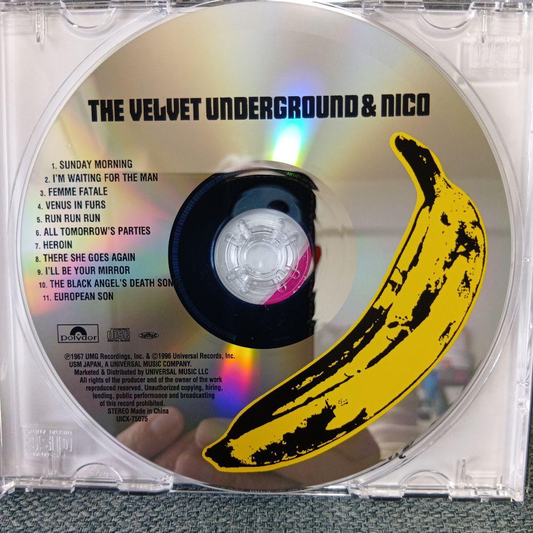 生産限定盤ヴェルヴェット・アンダーグラウンド&ニコ　キャンバス付きCD