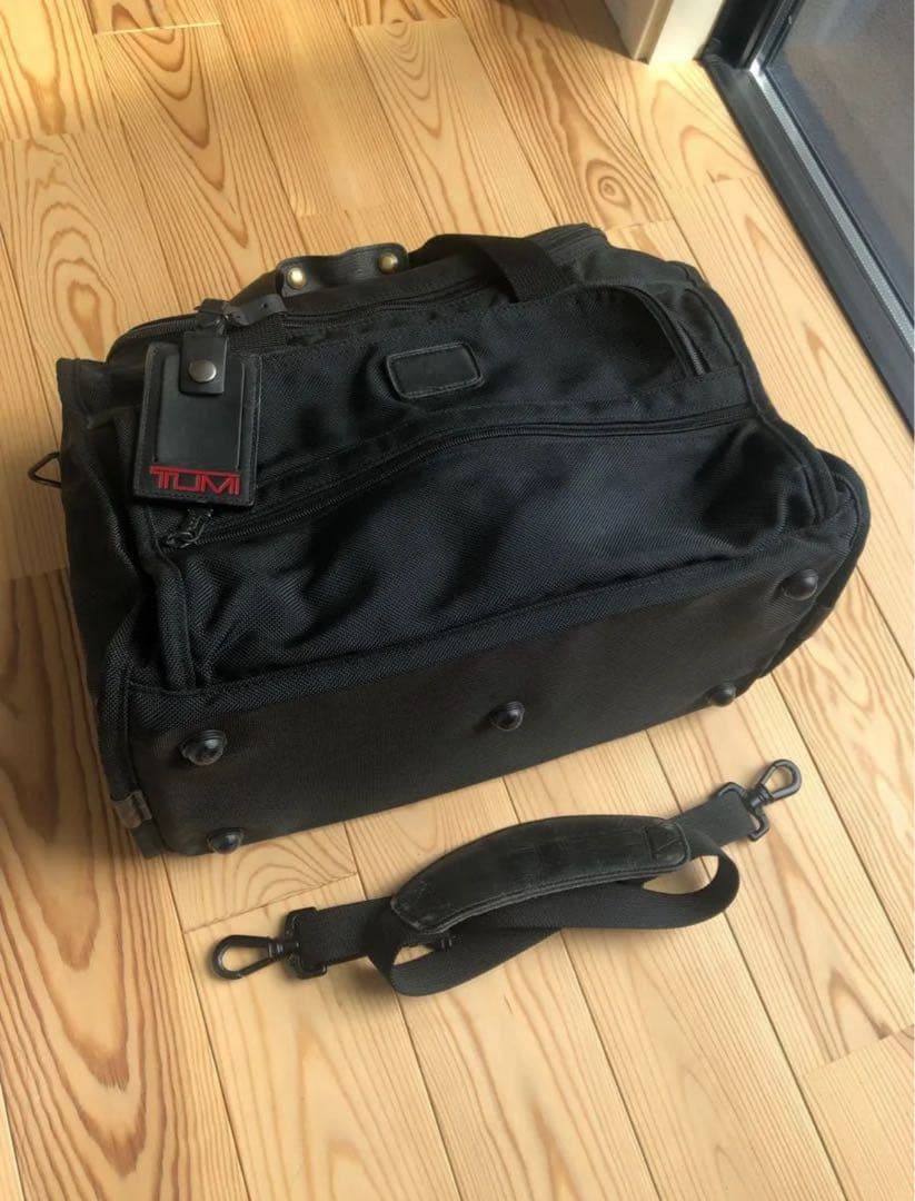 TUMI made in USA/トゥミ ボストンバッグ 純正ストラップ付