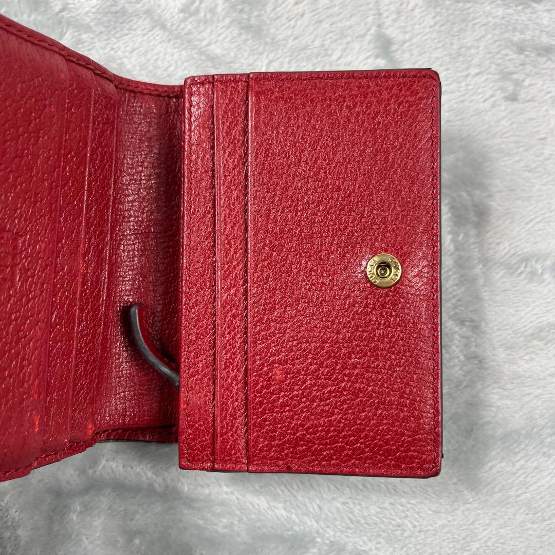 GUCCI グッチ 2つ折り財布 クイーン マーガレット GG シェリーライン