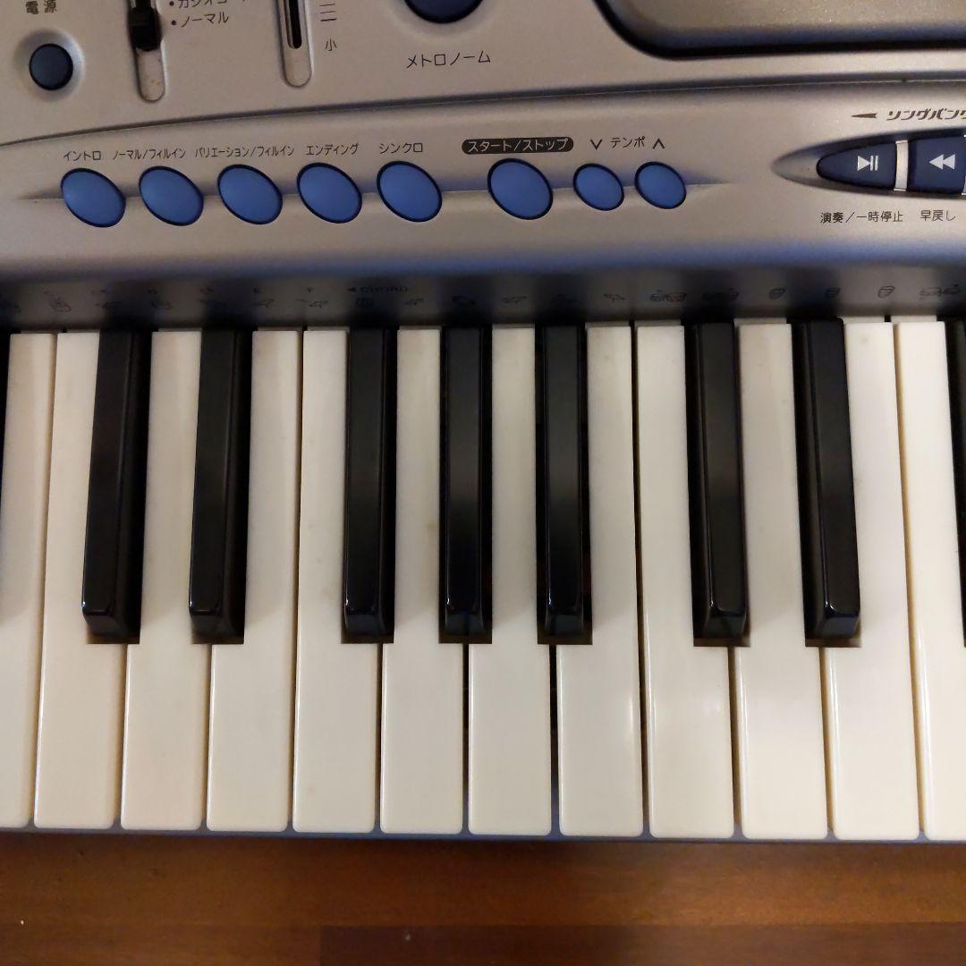 難アリ！カシオCASIO LK―150 光ナビゲーション　電子キーボード