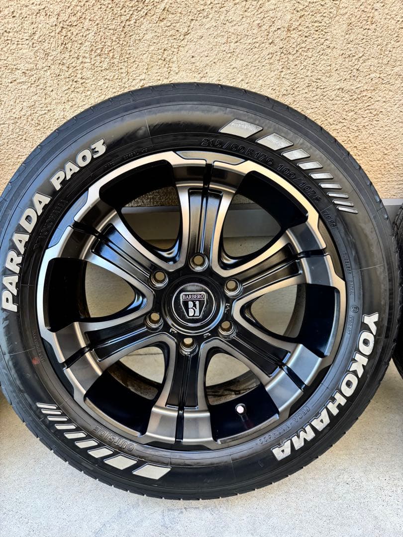BARBERO W-DEEPS 17x6.5 +38 ハイエース200系