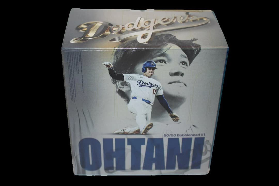 新品 大谷翔平 選手50/50 ボブルヘッド フィギュア人形 No.7