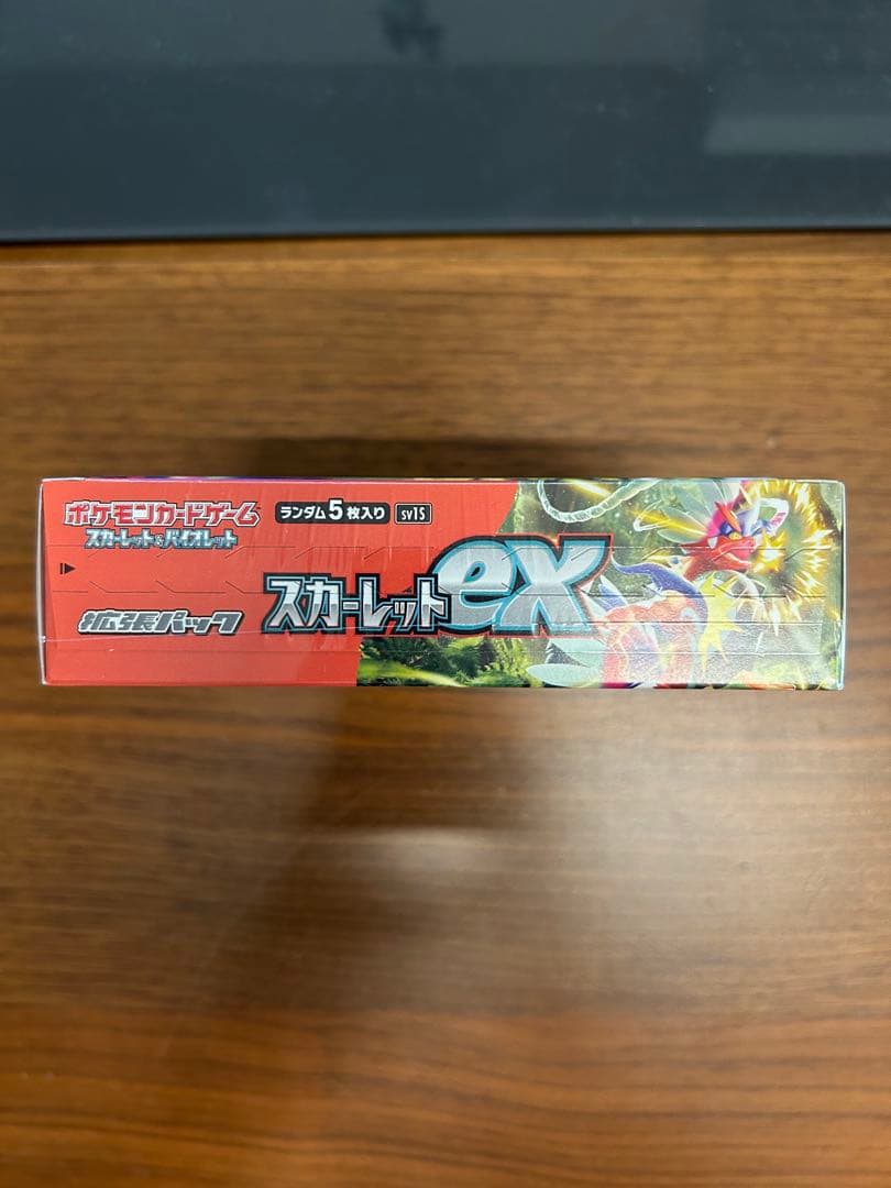 ポケモンカード　スカーレットex BOX シュリンク付き
