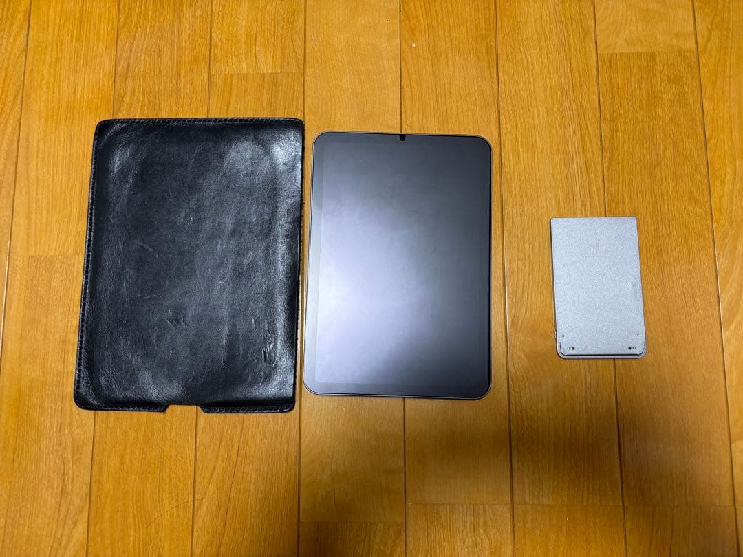 iRing付きiPad mini 6 レザーケース Majextandスタンド