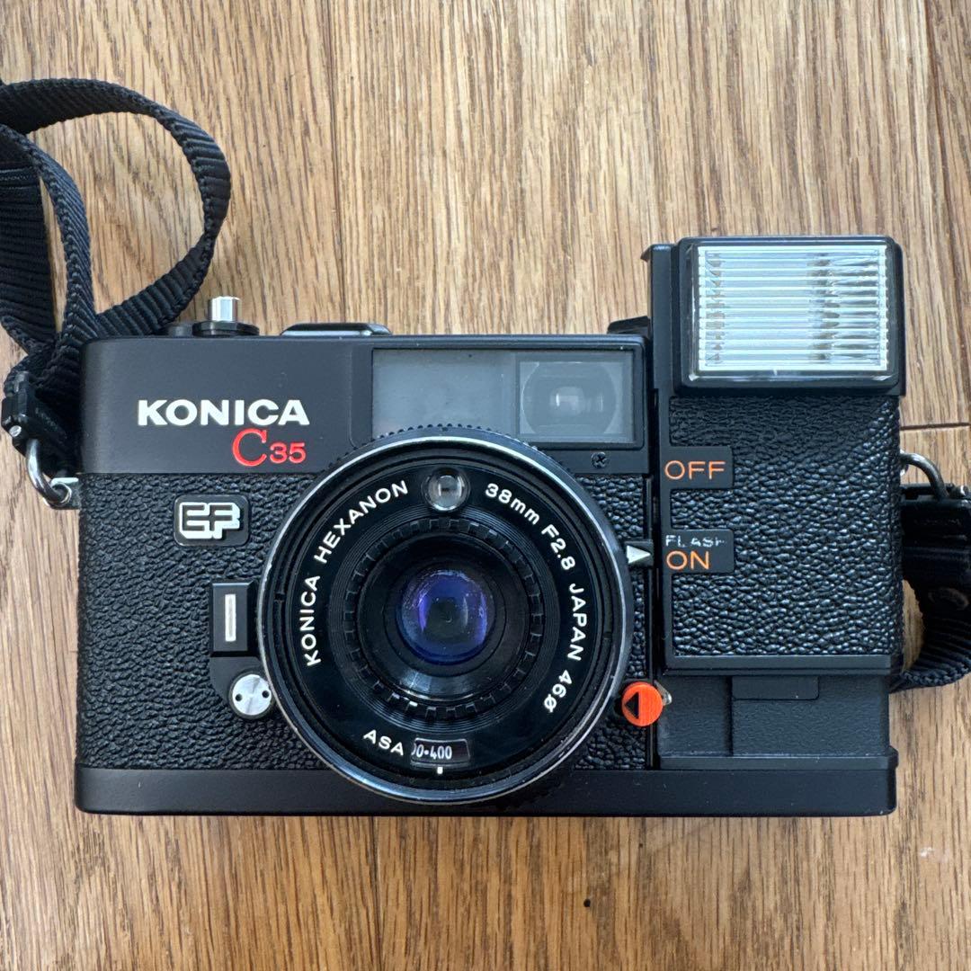 Konica C35 EFフィルムカメラ 動作未確認