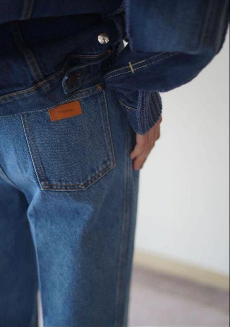cristaseya クリスタセヤ　HIGHWAISTED JEANS XS
