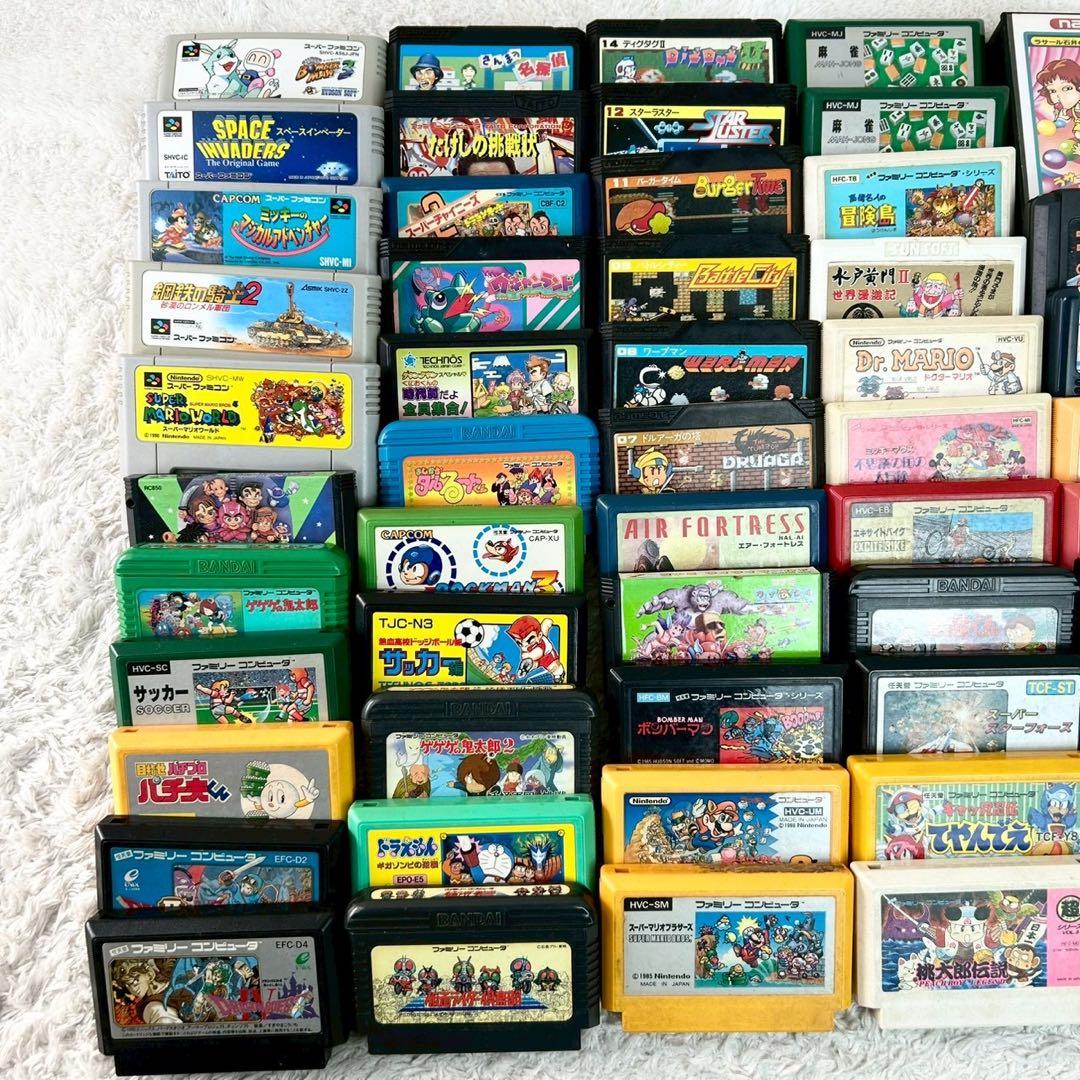 フ*ー様 【大量まとめ売り】ファミコン・スーパーファミコン ソフト 53点