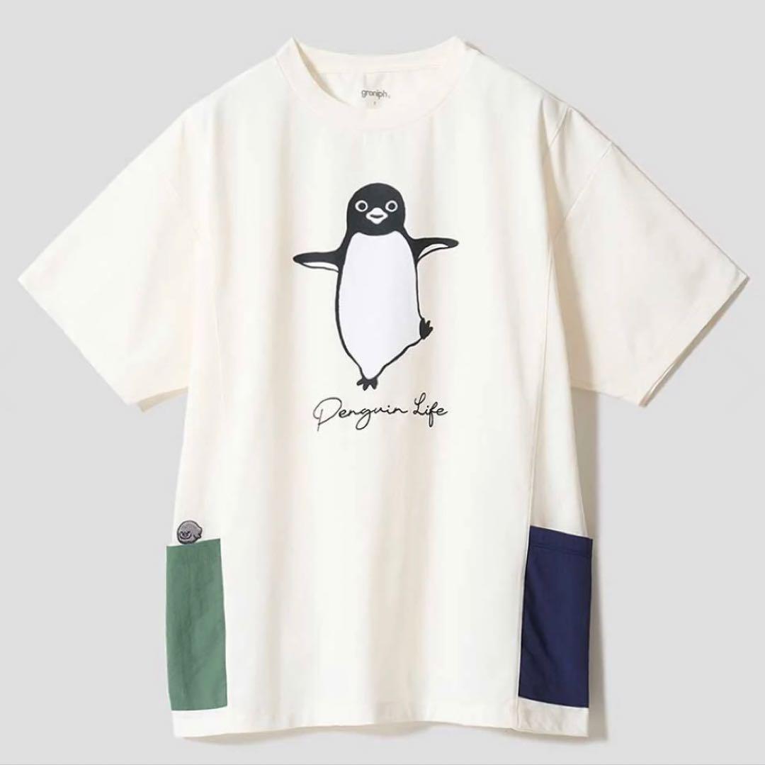 graniph Suicaのペンギン 子ペンギン Tシャツ グラニフ XL 服