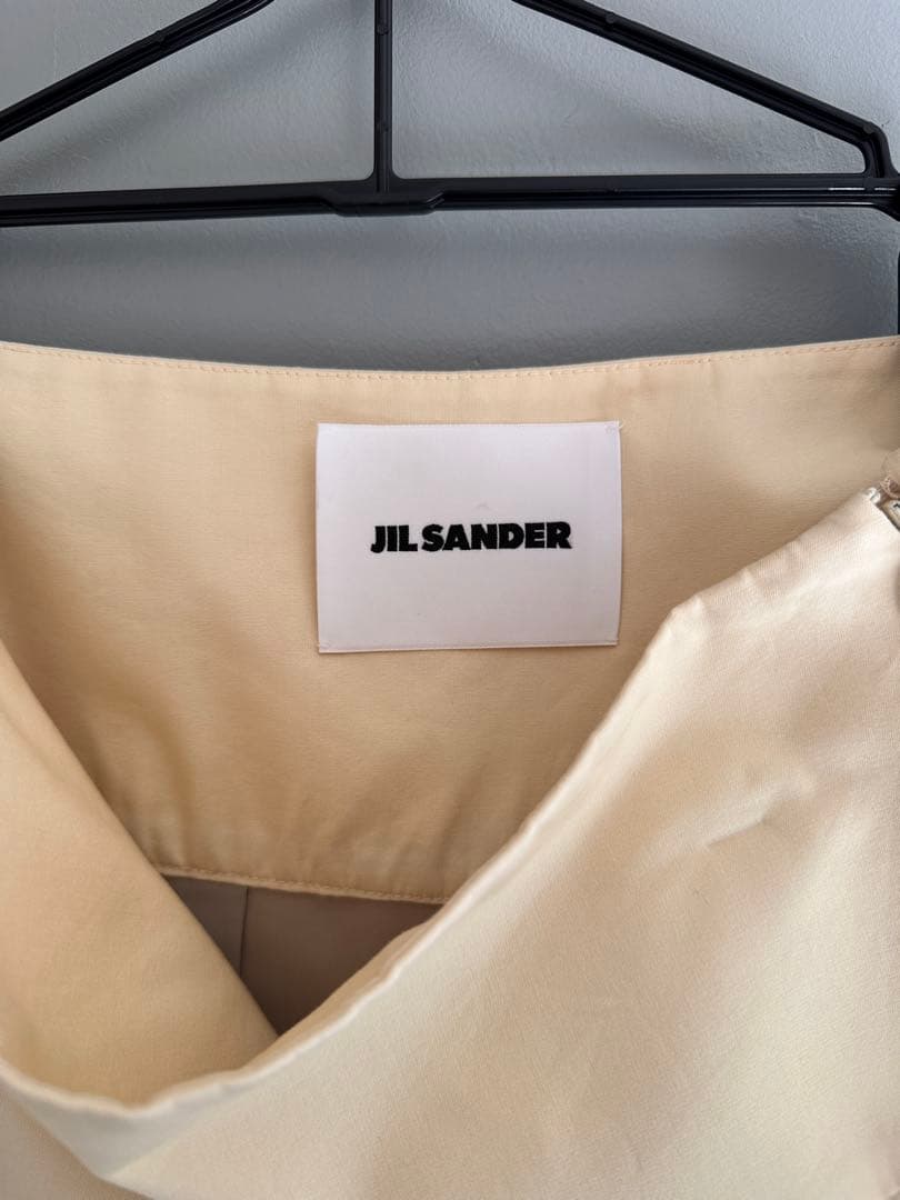 JIL SANDERコットンフレアスカート