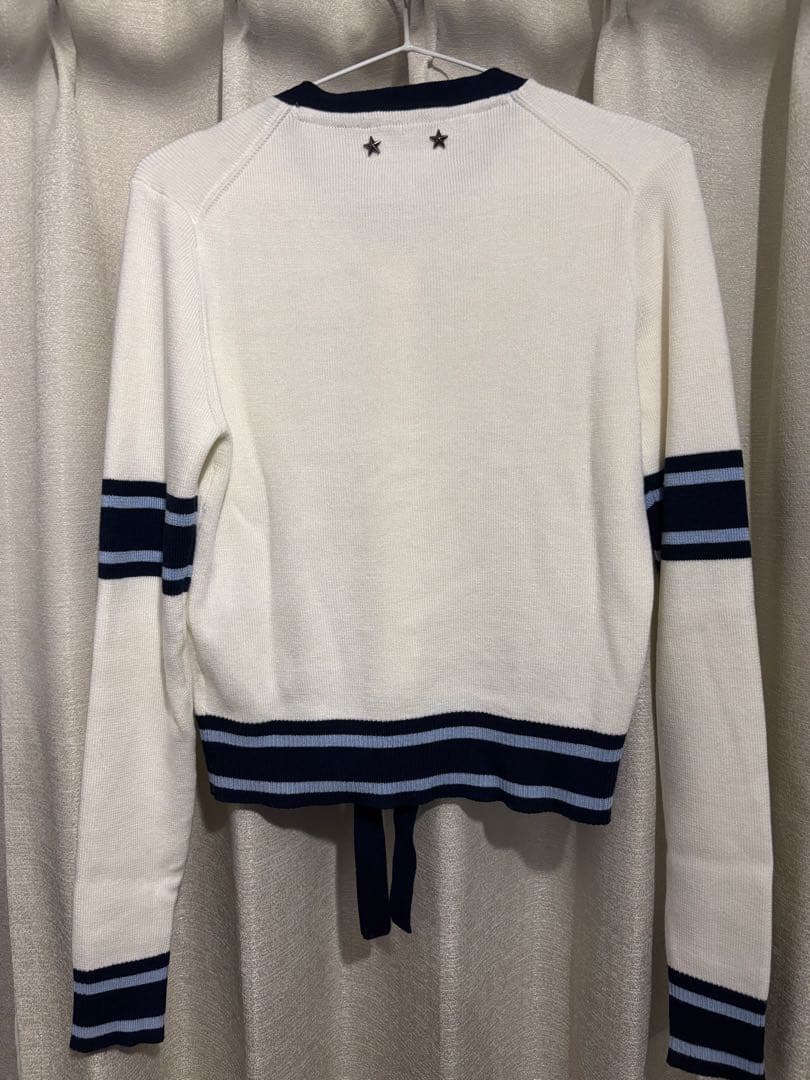 Bibiy. B. CLUB TIE CARDIGAN ホワイト