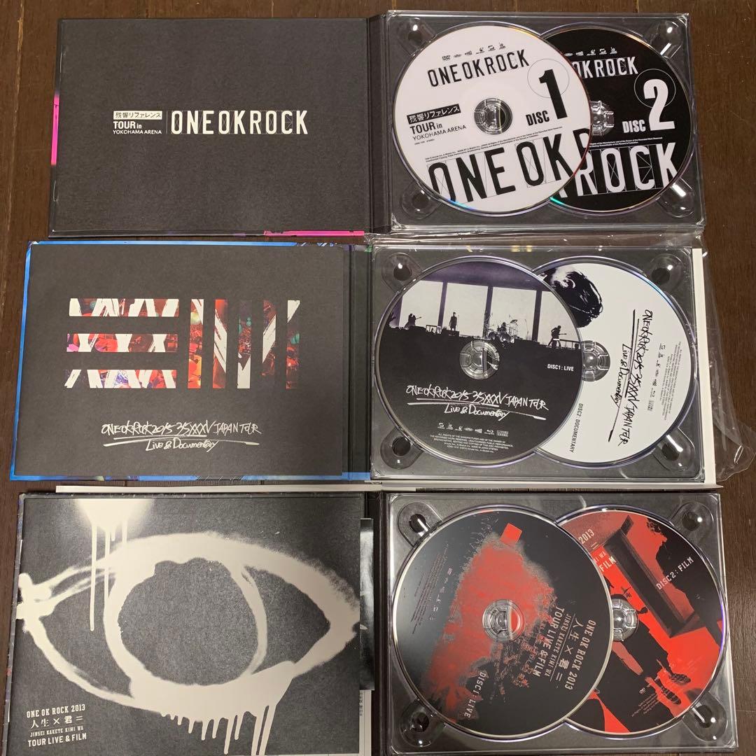 ONE OK ROCK DVD 5枚セット　ワンオク