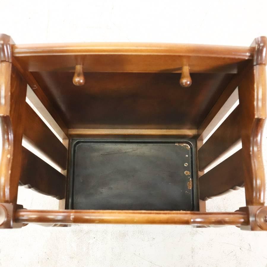 カリモク家具 karimoku コロニアル アンブレラスタンド 傘立て 籐張り