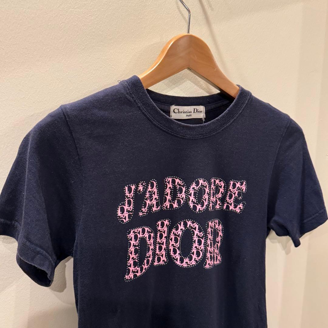 クリスチャンディオール　Tシャツ　トロッター　ブラック　M ネイビー