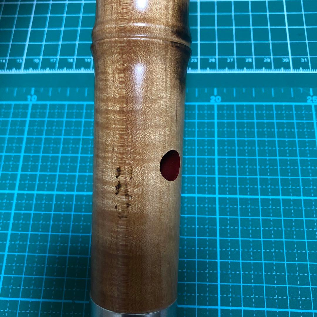 中古品 ワダ楽器 都山流 尺八 蝴蝶宝 楓 1尺8寸