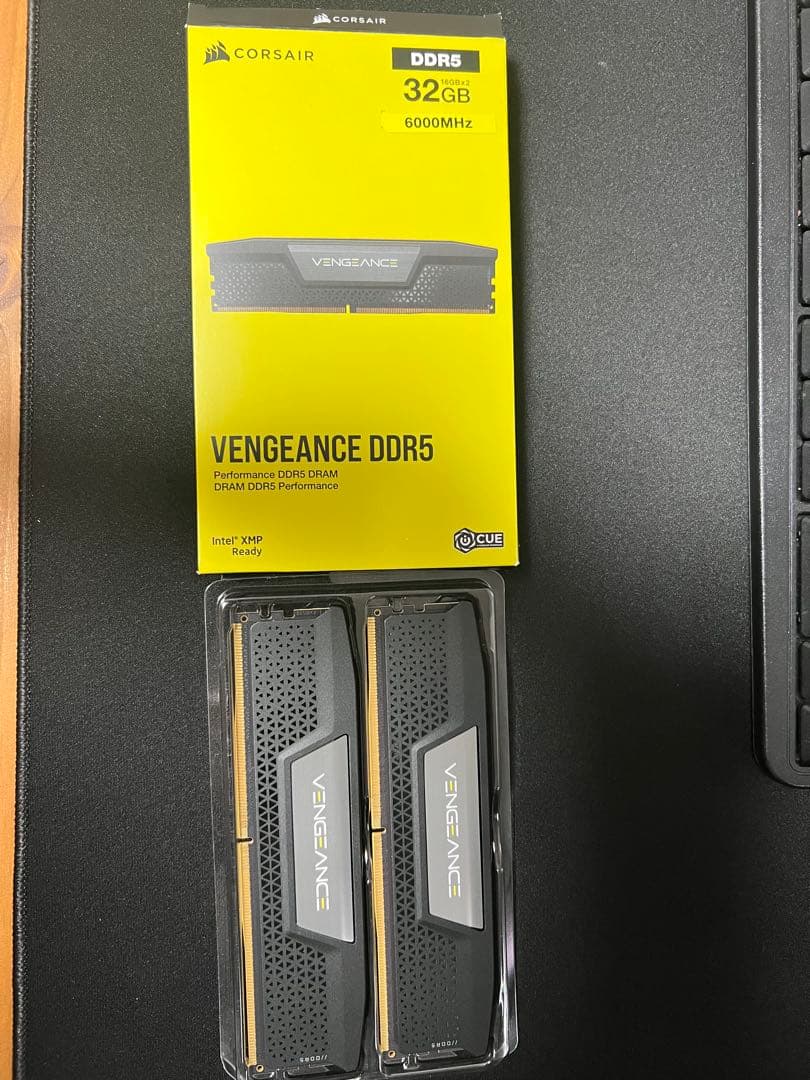 [動作確認済]CorsairDDR5-6000MHz 32GB (16GBx