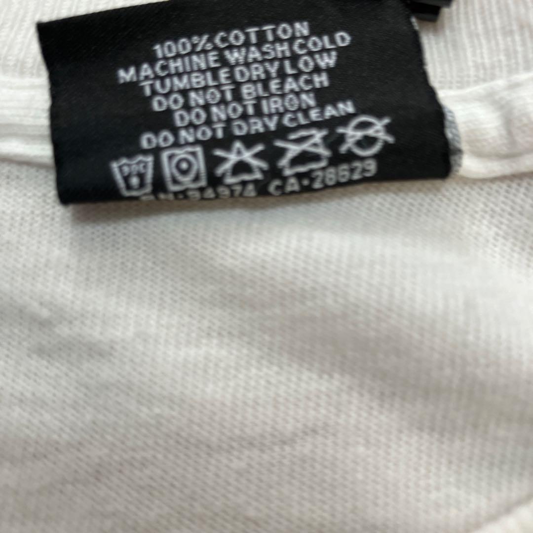 ステューシーSTUSSY×CPFM 限定コラボ ラスタ プリントTシャツ 白 L