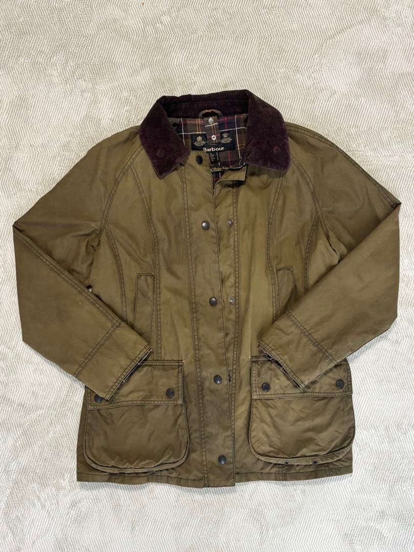 Barbour オイルドジャケット UK 38 オリーブ