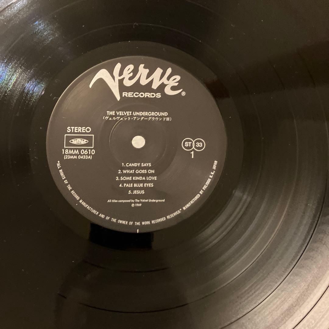 ベルベットアンダーグラウンド　velvet underground 3 Ⅲ 帯
