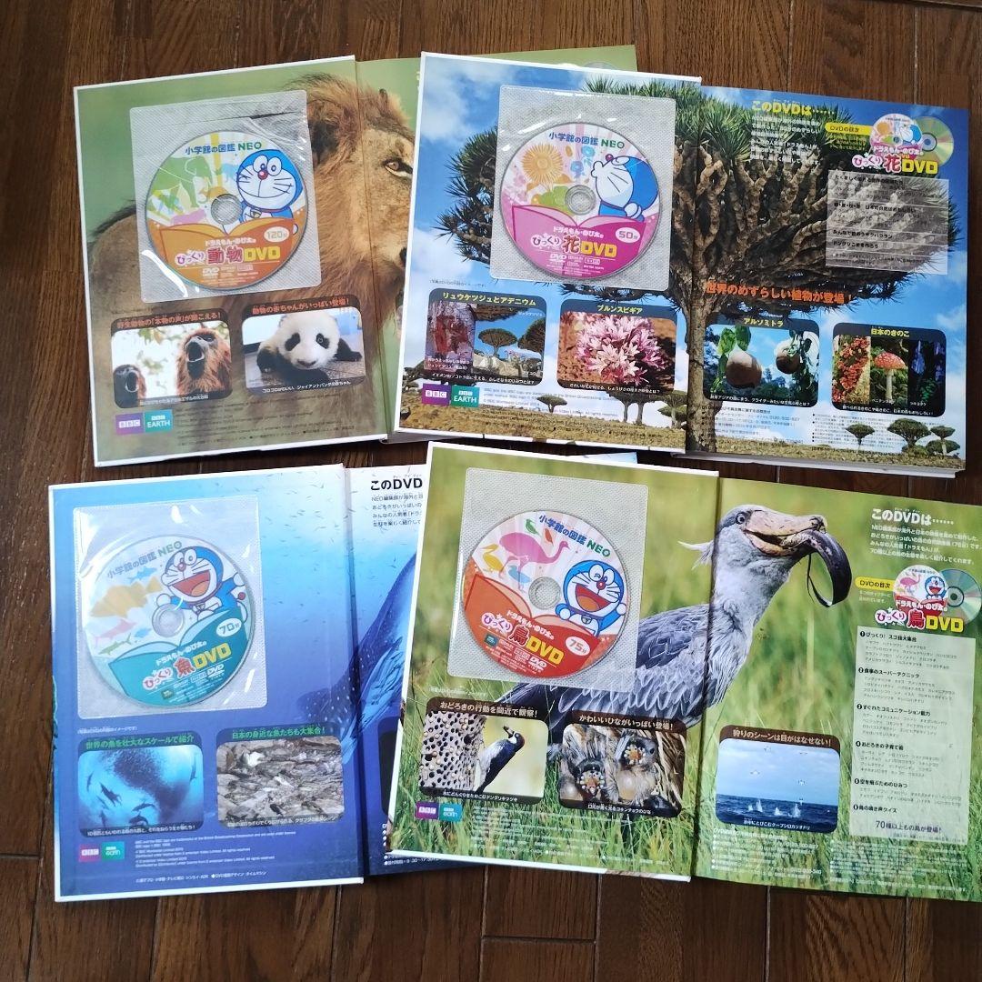 小学館の図鑑NEO 9巻 DVD、CD付き おまけ昆虫図鑑　新品同様