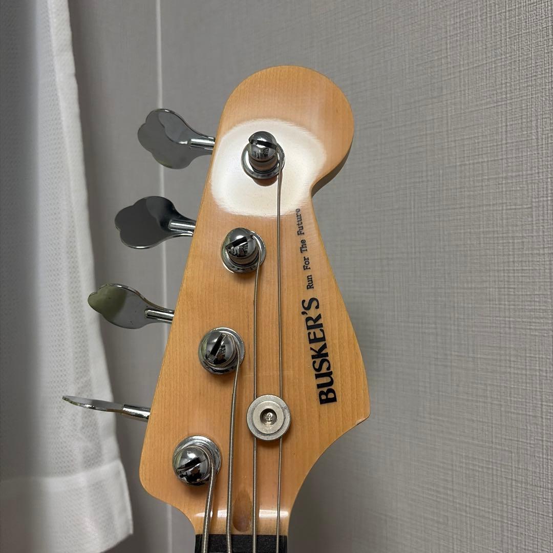 BUSKER'S エレキベース サンバースト 4弦