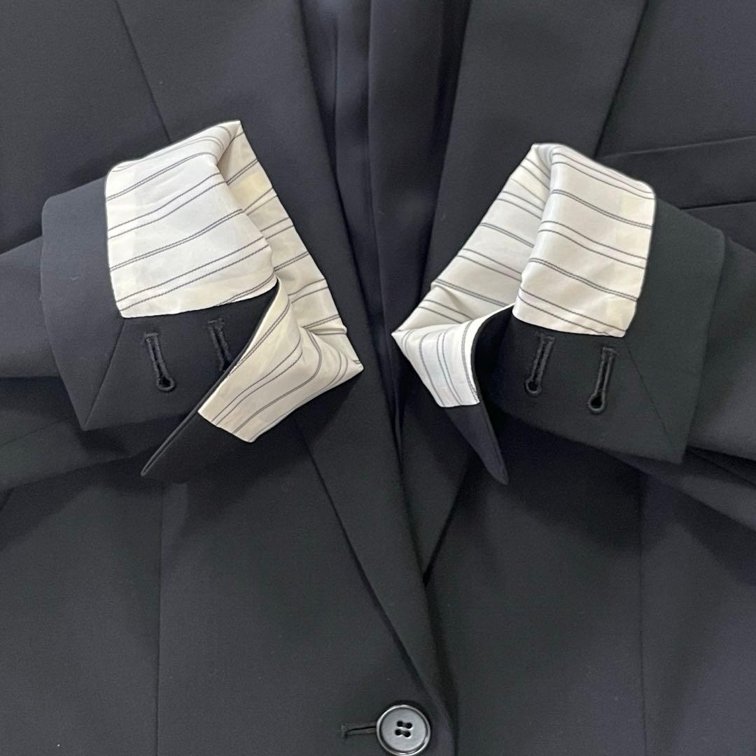極美品 セオリー テーラードジャケット GABE B TAILOR 黒 サイズ0