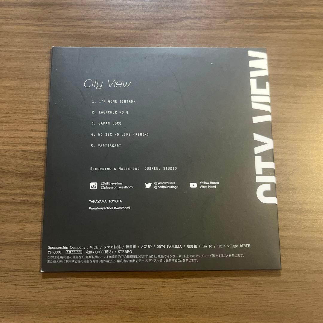 ¥ellow bucks イエローバックスサイン入り City View CD