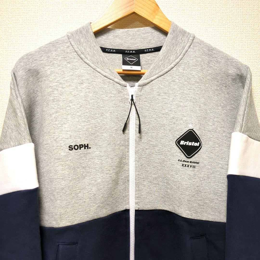 F.C.Real Bristol F.C.R.B ジップアップ スウェット M