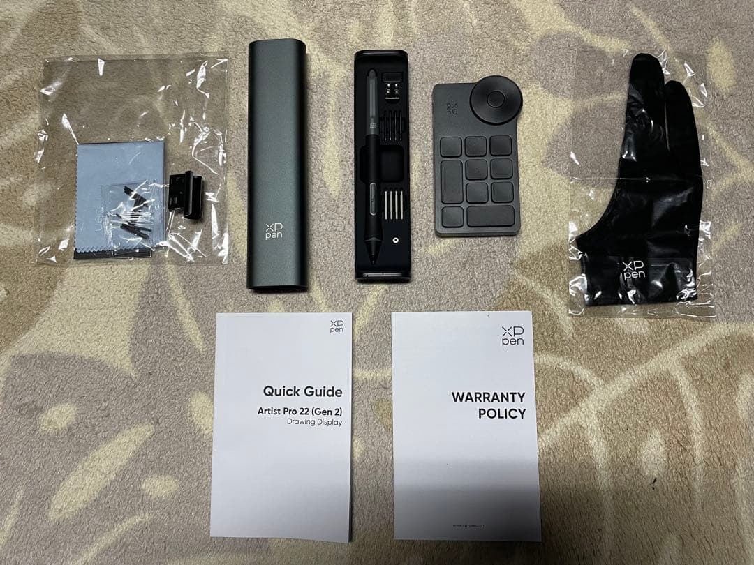 XPPen Artist Pro 22(Gen2) 送料込み＋替え芯２０本付き