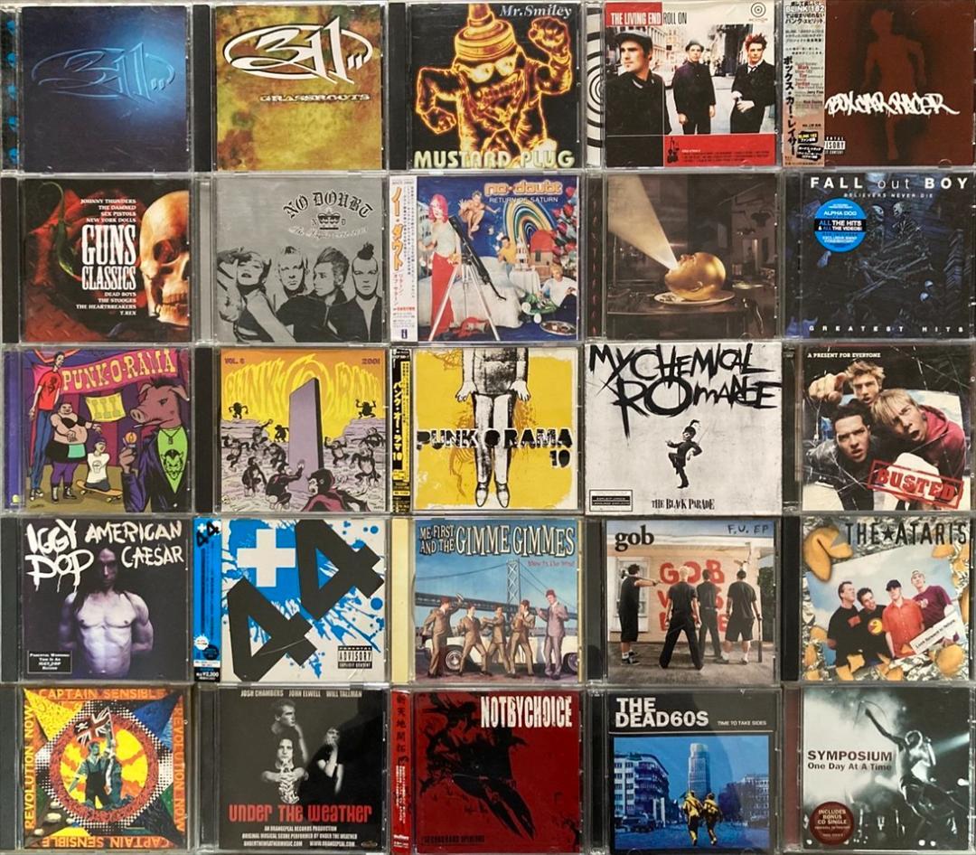 パンク、ハードコア、メロコア CD 約100枚セット [BH244]