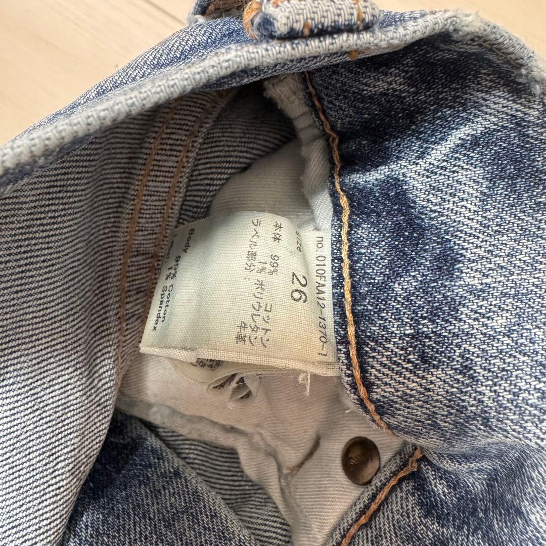 MOUSSY MVS FLARE 26 ブルー