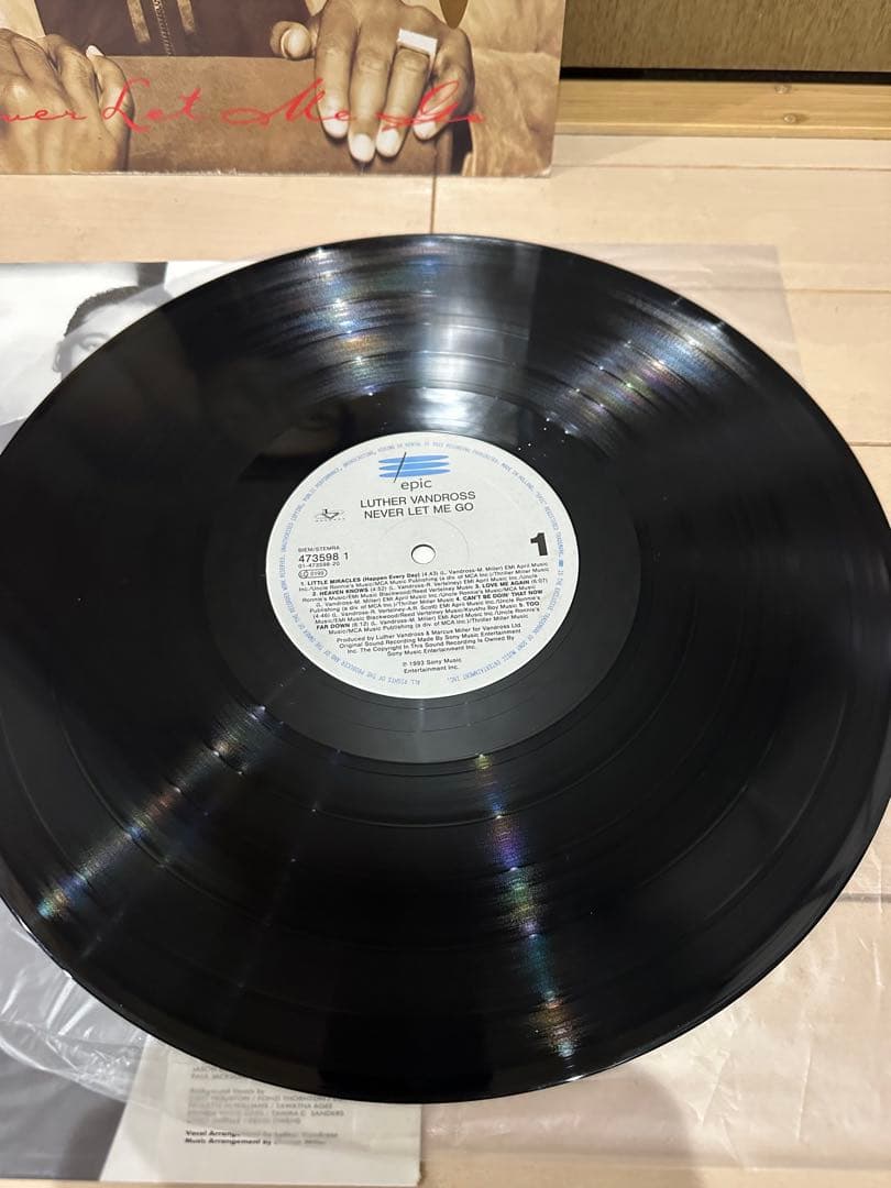 洋楽 Luther Vandross Lp