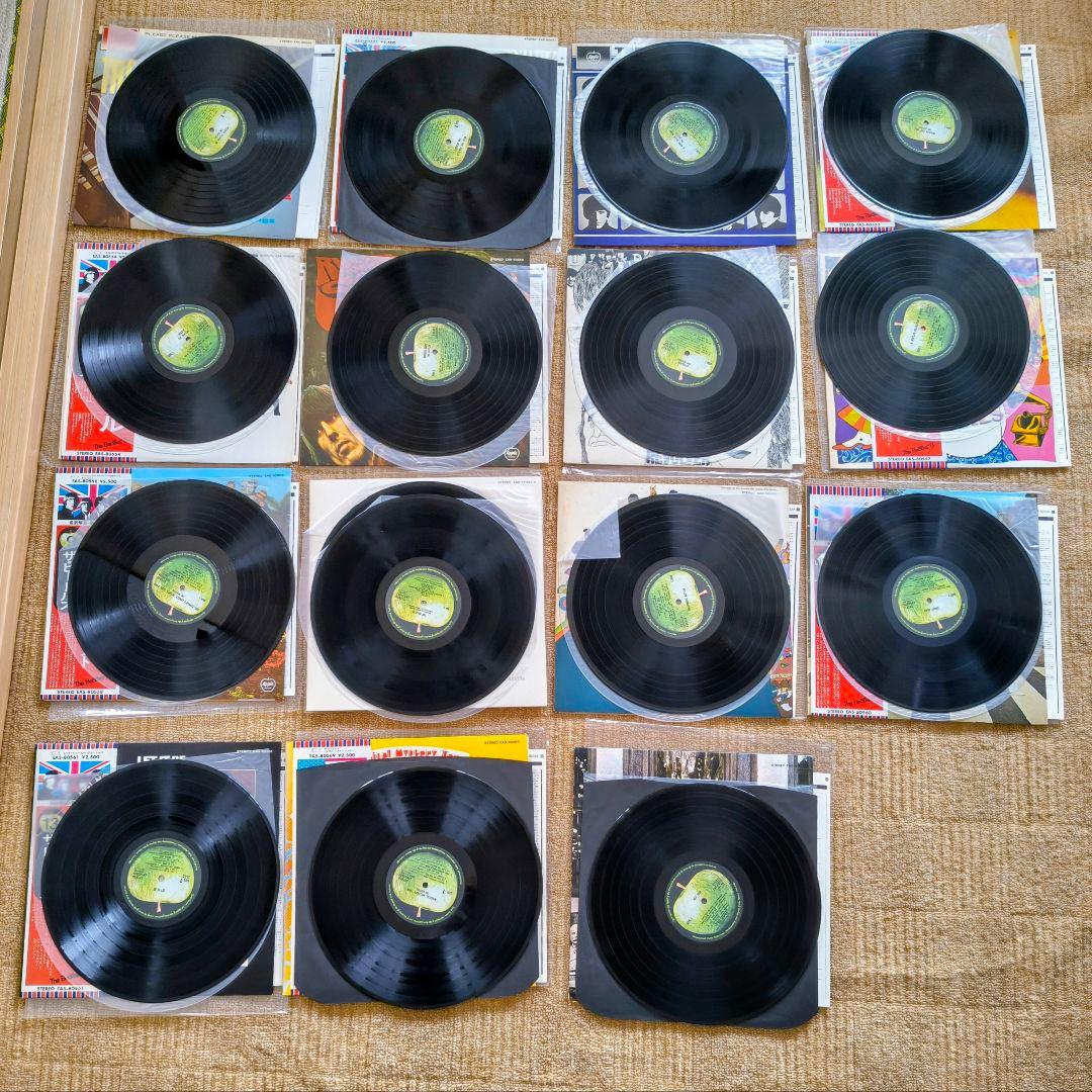 ビートルズ レコード15枚セット