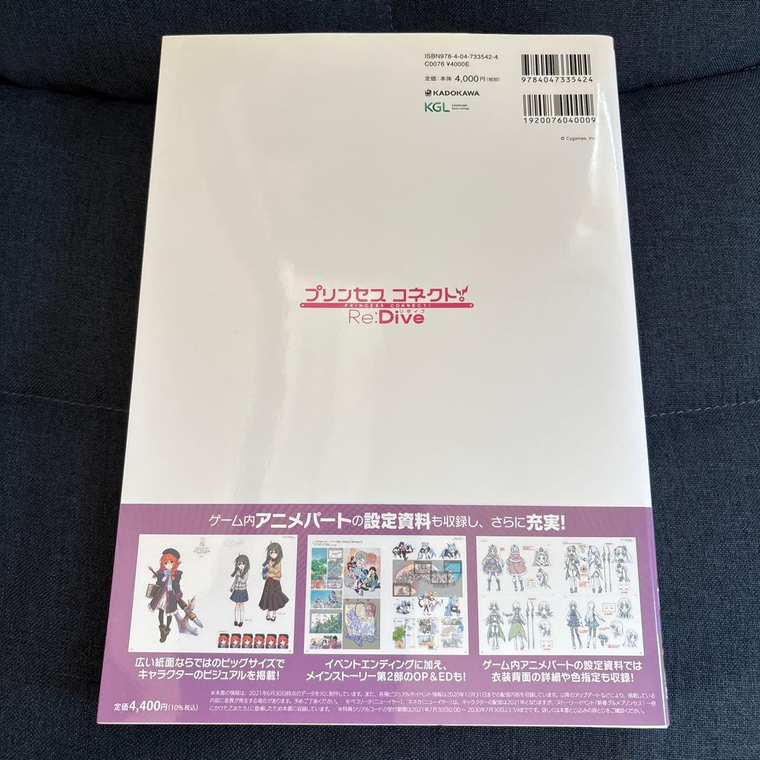 プリンセスコネクト　設定資料集セット
