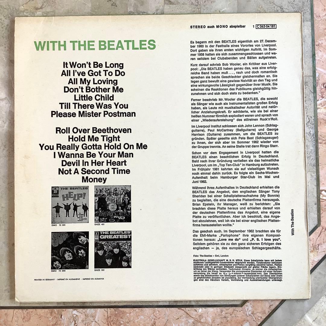 激レア! レコード新品同様! ビートルズ1969年ドイツ盤 ブルーラベル