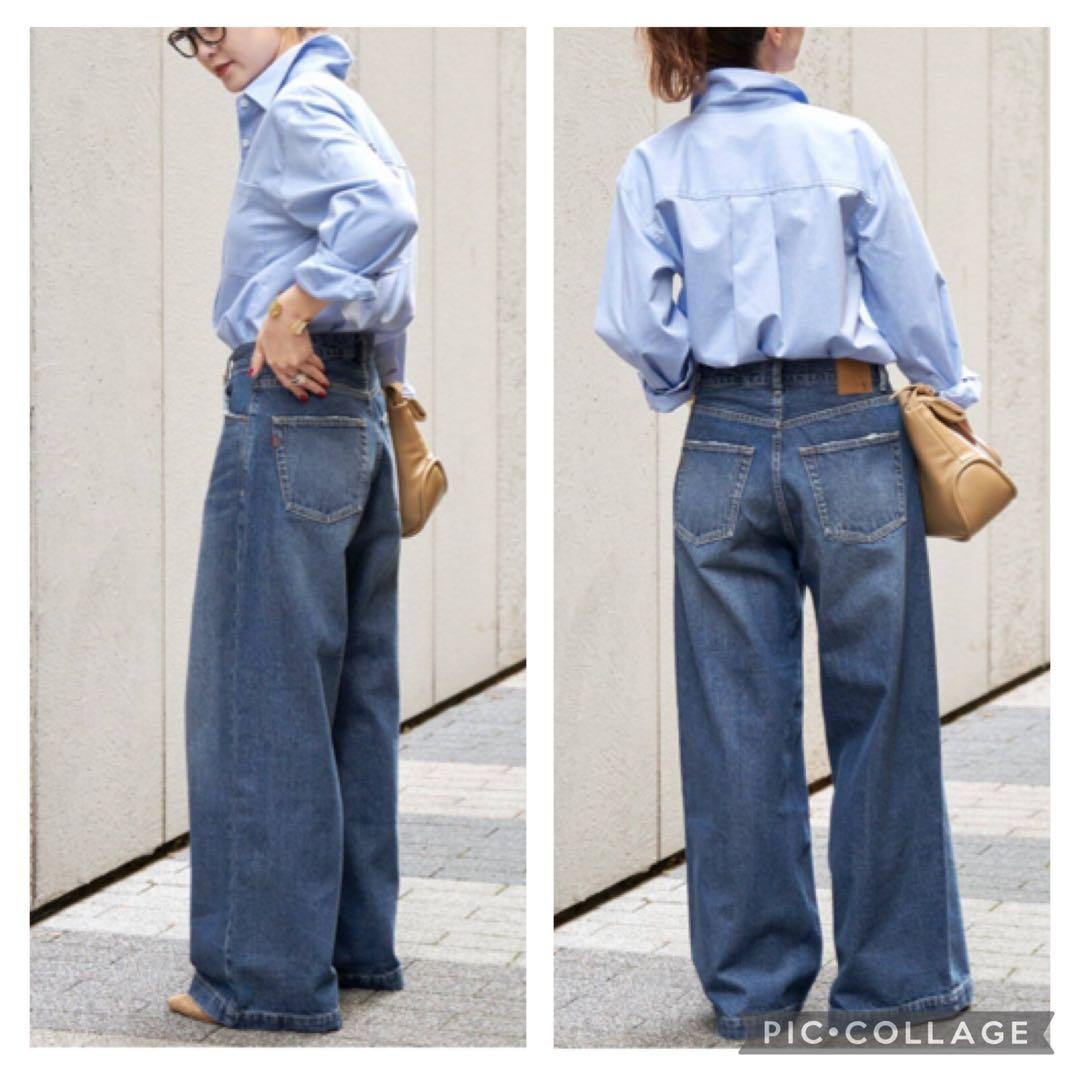 5 1/2 BAGGY DENIM バギーデニムパンツ 27