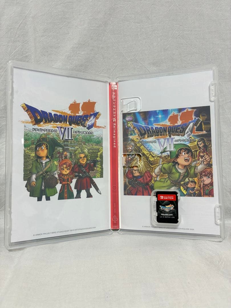 【美品】Switch版 ドラゴンクエストVII リイマジンド（ドラクエ7）