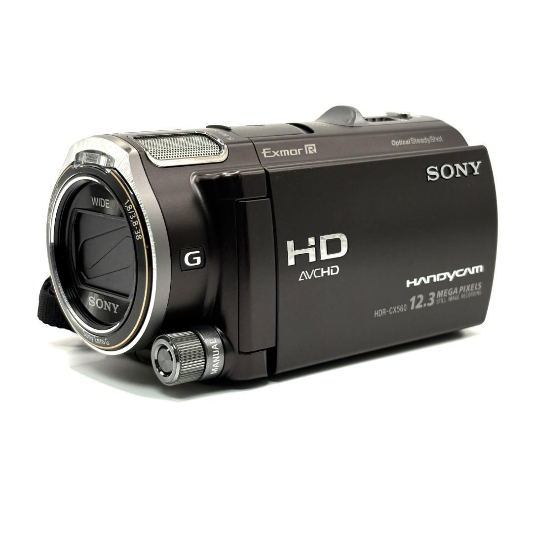 ■ 美品 ■ソニー　SONY Handycam HDR-CX560V ブラウン