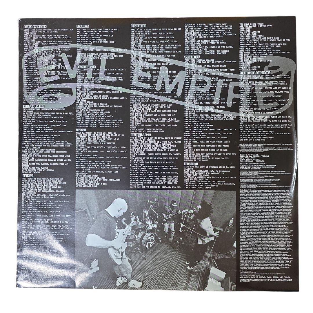 【US盤】レイジアゲインストザマシーン/ Evil Empire レコード