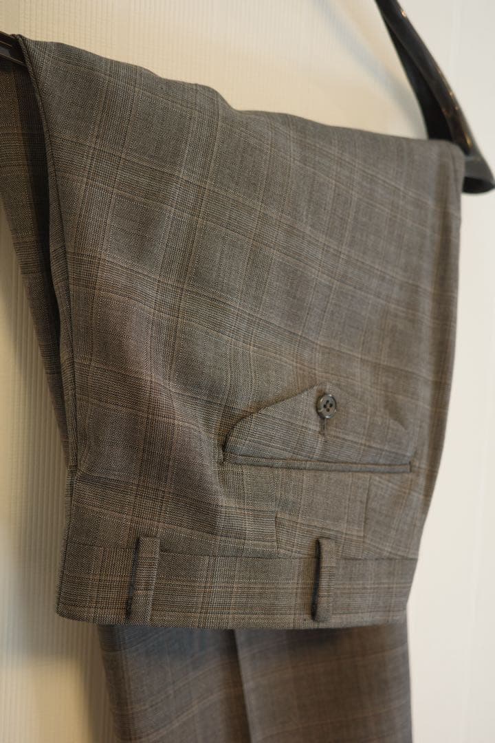 BURBERRY☆紺ブレザー☆チェックセットアップ