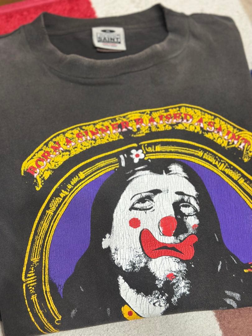 SAINT Mxxxxxx × BORNXRAISED BR_LS TEE XL