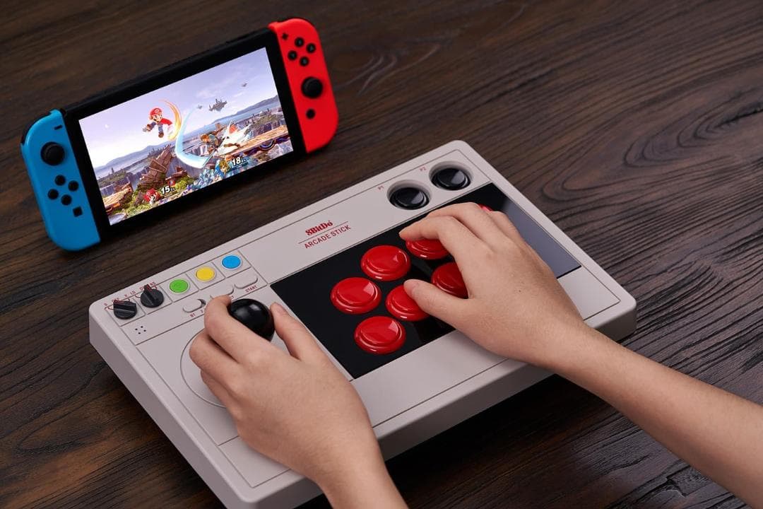 8BitDo アケコン Switch対応 ほぼ未使用 動作確認済み 元箱あり