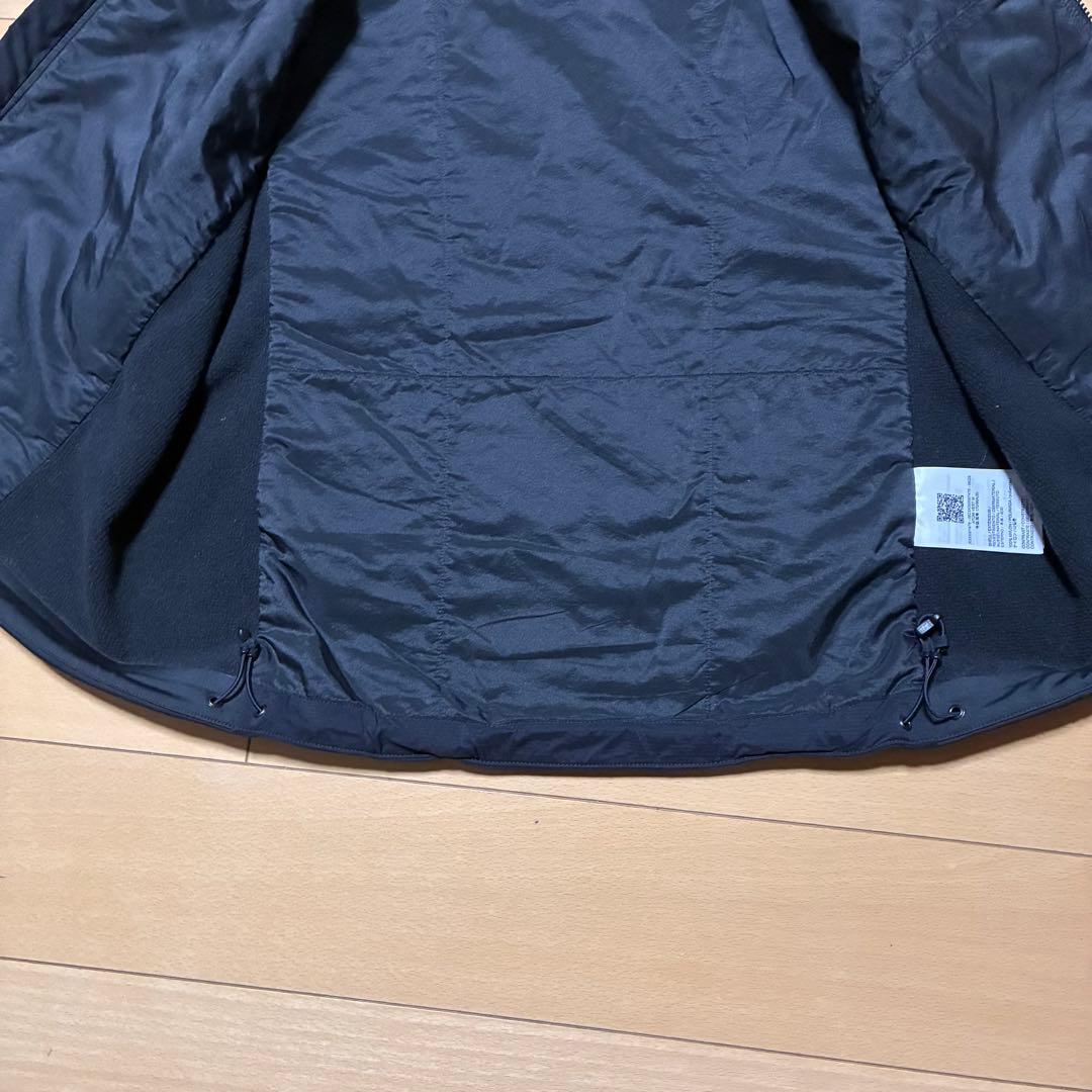 美品 Arc’teryx atom vest ドローコード S ブラック