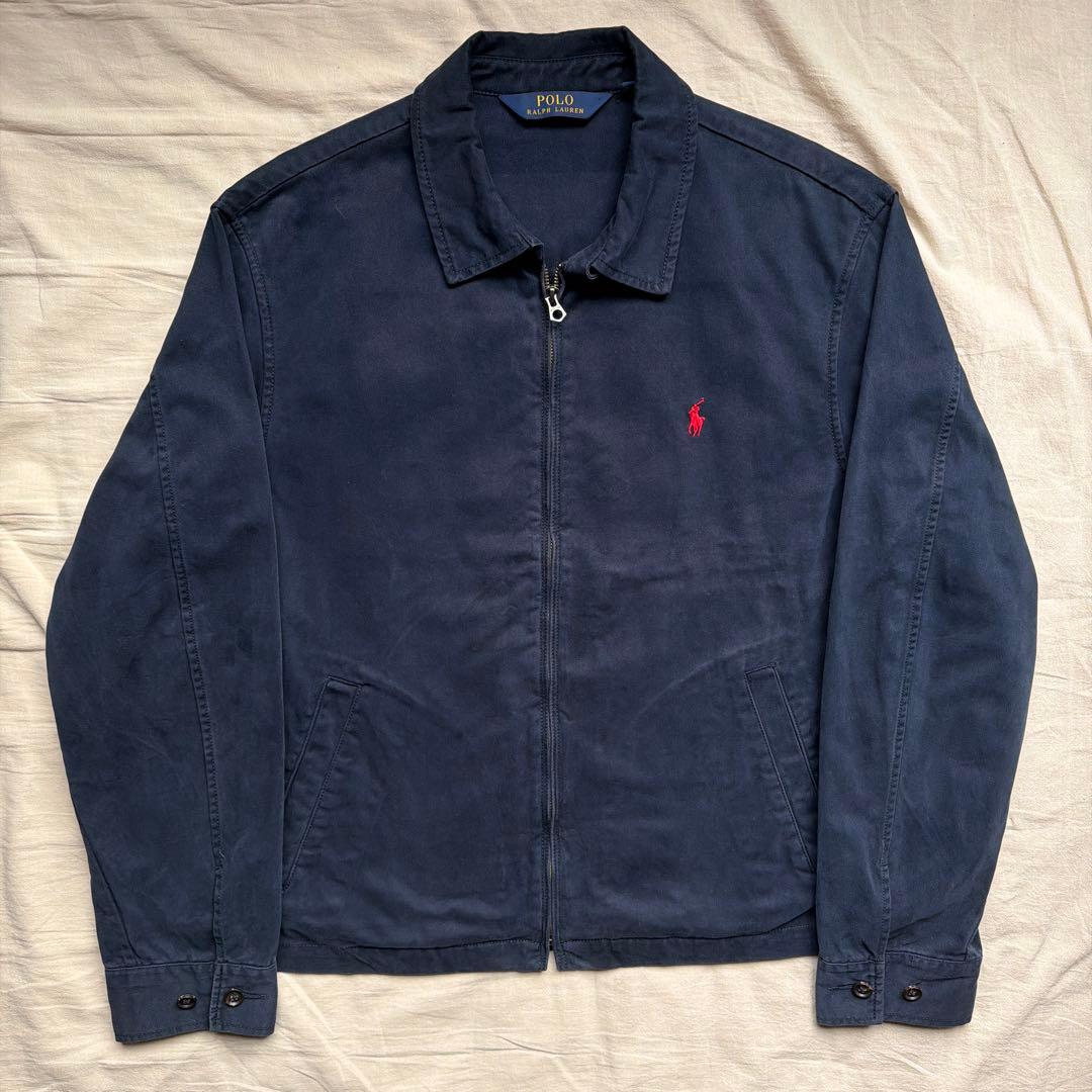 【現行】Ralph Lauren スウィングトップ フェード ネイビー