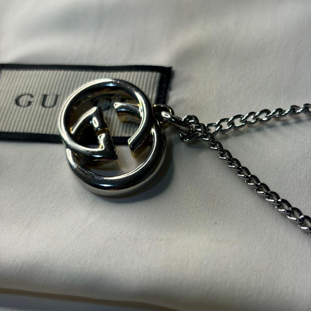 GUCCI グッチ インターロッキング チャーム&ネックレス