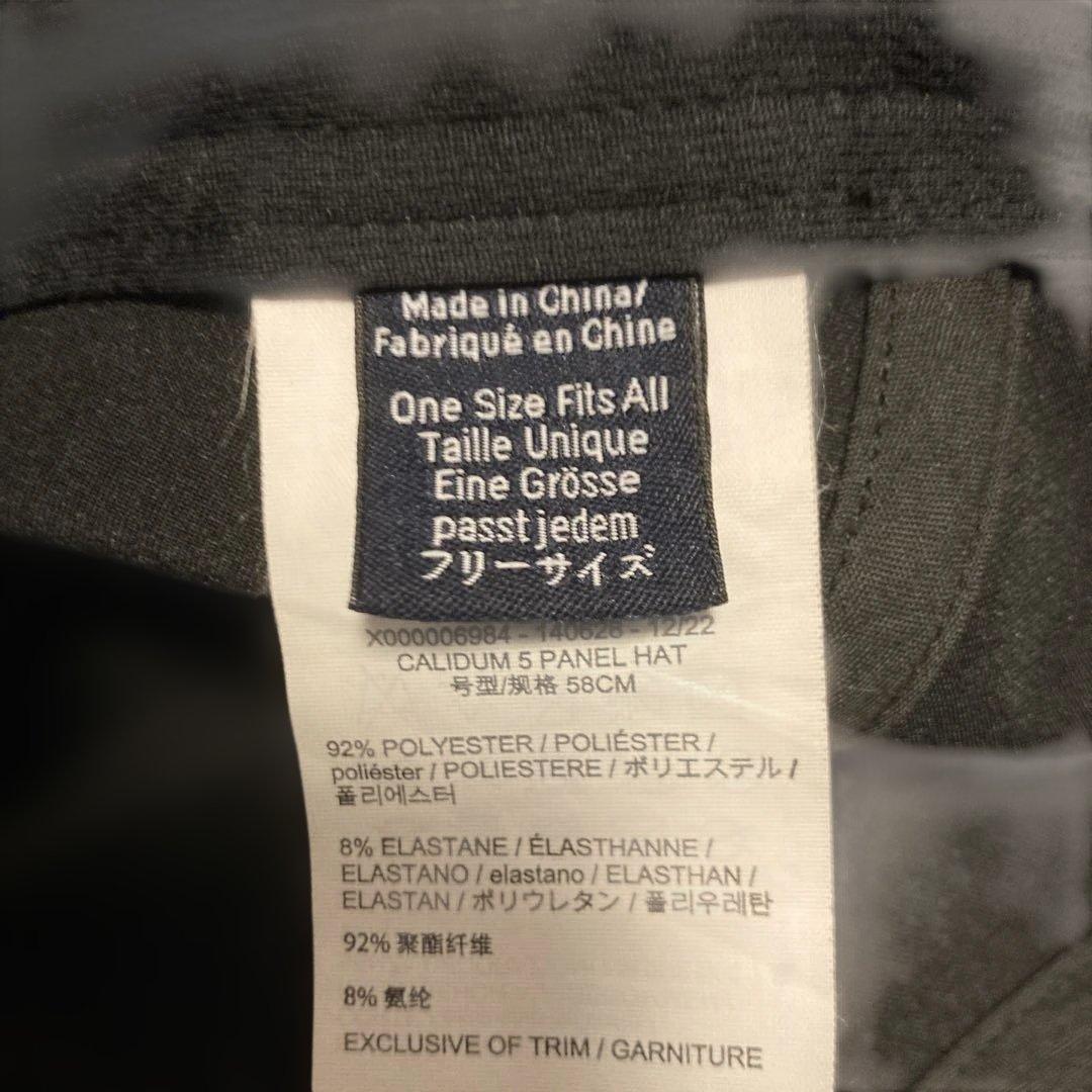 Arc'teryx ブラック 5パネル キャップ カリダム