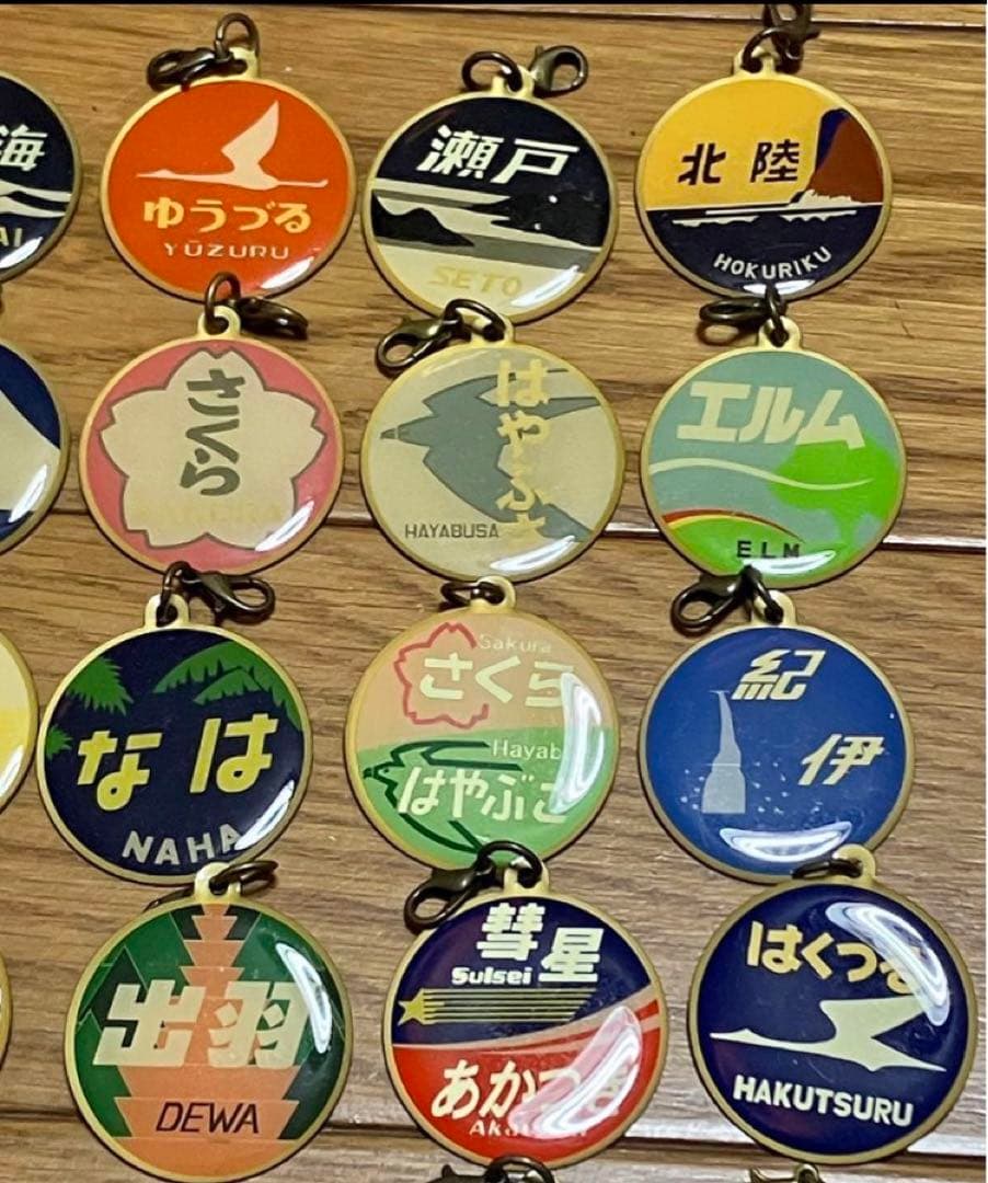 計44個　☆未開封含　エビスビール　ヘッドマーク　チャーム　日本の鉄道　エル特急