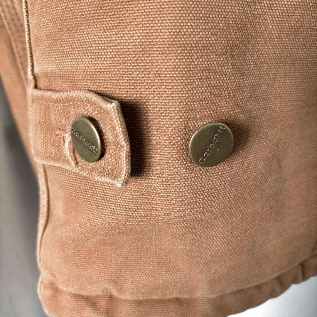 リ*ヘ様 Carhartt トラディショナルジャケット　短丈 L 企業ロゴ　メキ