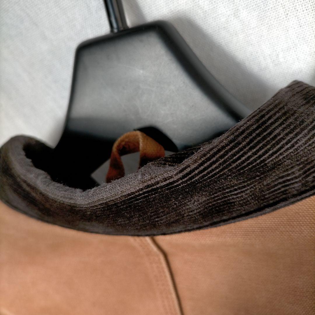 リ*ヘ様 Carhartt トラディショナルジャケット　短丈 L 企業ロゴ　メキ