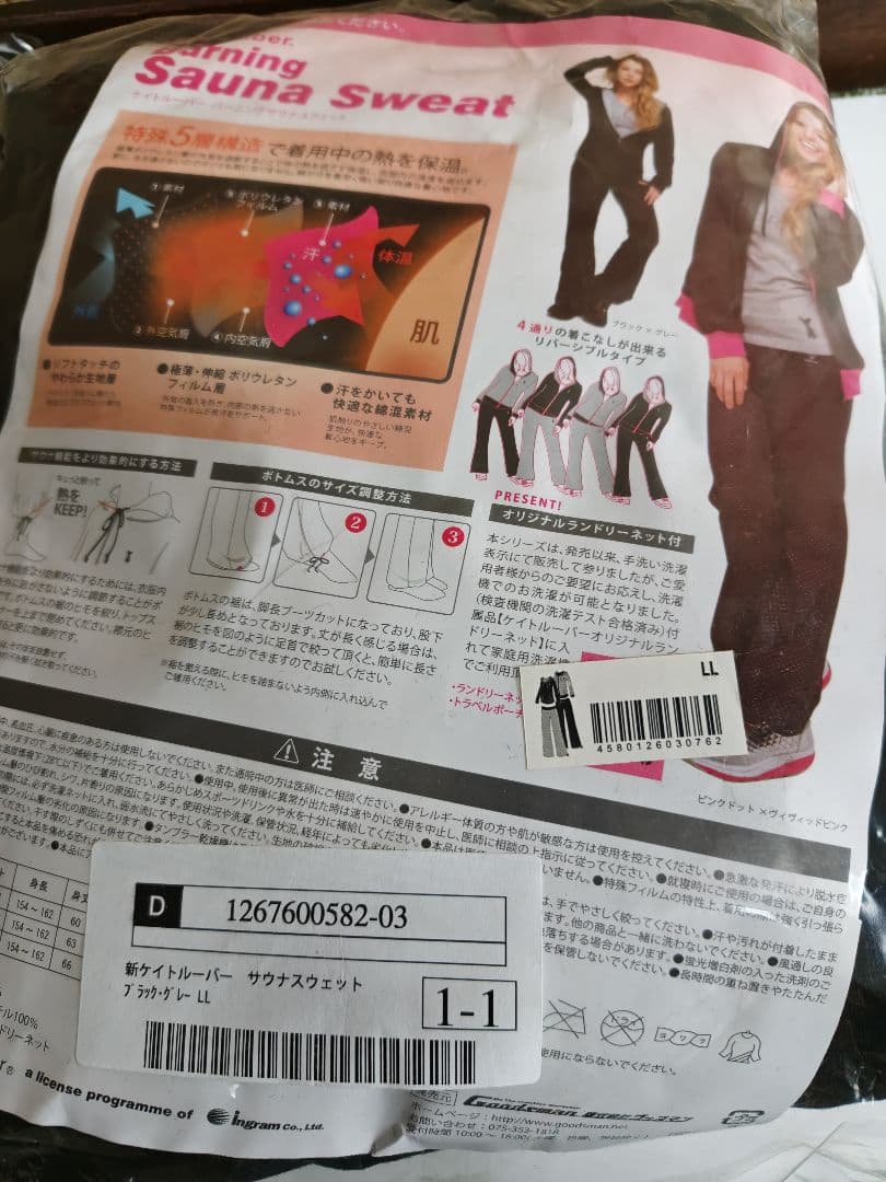 ルームウェア・パジャマ Kate Ruber Burning Sauna Sweat LL